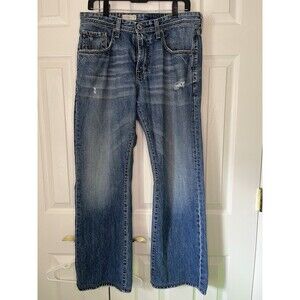 AG Adriano Goldschmied The Fillmore Bootcut Jeans Distressed Mens 34W x 34L